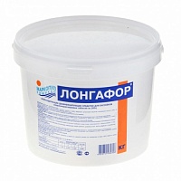 Лонгафор, медленнорастворимый хлор для непрерывной дезинфекции, таблетки 200 гр, 5 кг